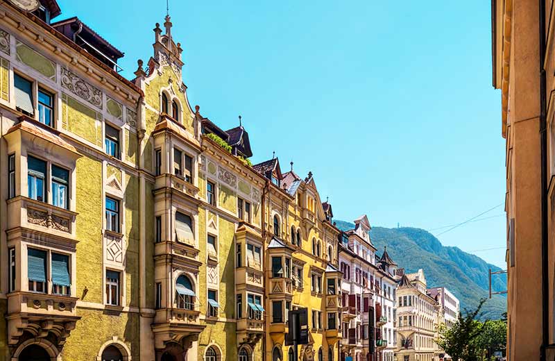Chiusa Klausen In Italy Town In The Eisack Valley
