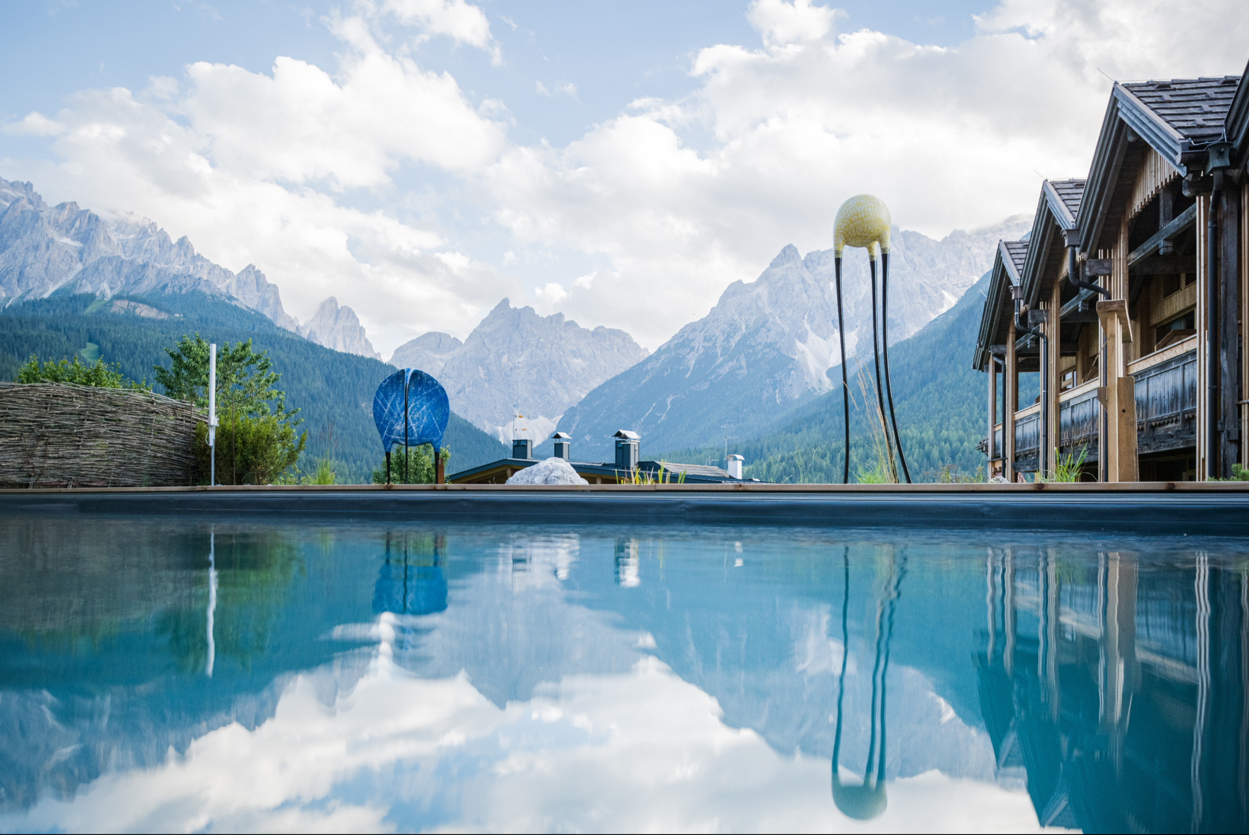 Hotel mit Pool in Sdtirol | Dolomiten als Panoramablick - Berghotel
