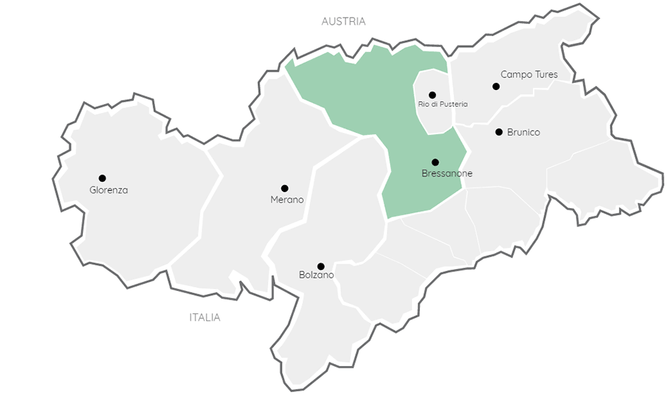 Vacanze Al Maso A Funes Cartina Val Di Funes Alto Adige