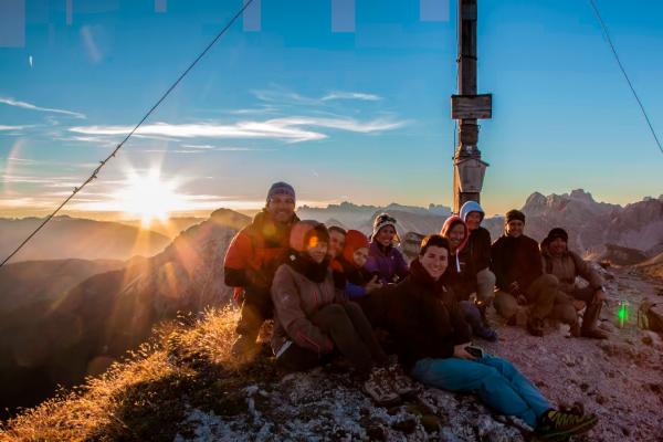 "7x6" Sonnenaufgang und Sonnenuntergang