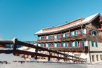 Hotel Kristiania (Wolkenstein) im Winter
