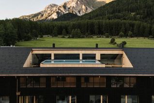 Auramonte (Graun / St. Valentin auf der Haide) im Sommer