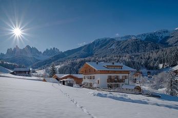Proderhof (Val di Funes) in inverno