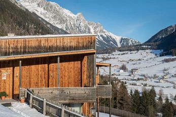 Eggerhöfe (Anterselva) in inverno