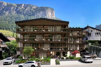 La Truga suite apartments (Wolkenstein) im Sommer