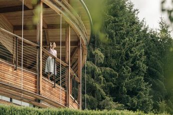 Naturhotel Leitlhof (Innichen) im Sommer