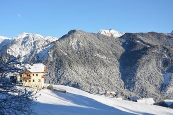 Gscnara Agriturism (St. Martin in Thurn / Longiarü - Campill) im Winter