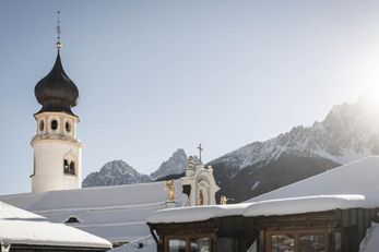 Boutique & Gourmet Hotel Orso Grigio - Grauer Bär (Innichen) im Winter