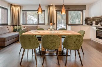 Chalet Miriam (Wolkenstein) im Sommer