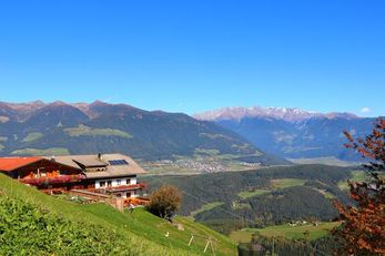 Berggasthof Häusler (St. Lorenzen) im Sommer