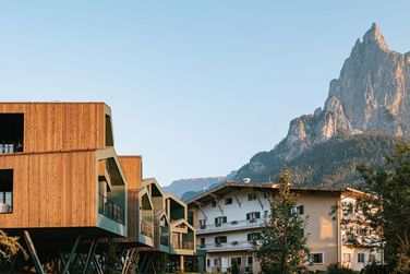 Parc Hotel Florian (Seis am Schlern) im Sommer