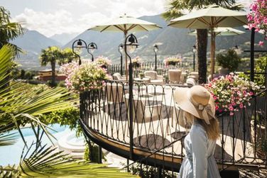 Hotel Lagrein (Schenna) im Sommer