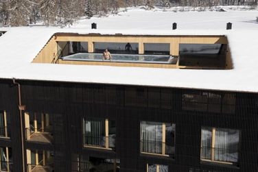 Auramonte (Graun / St. Valentin auf der Haide) im Winter