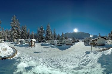 Camping Olympia (Dobbiaco) in inverno