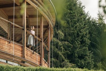 Naturhotel Leitlhof (Innichen) im Sommer