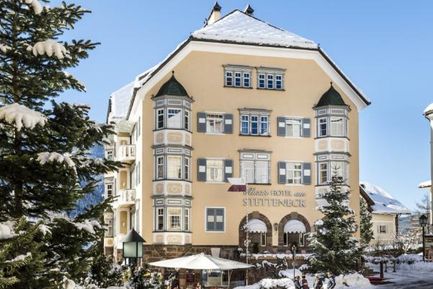 Hotel Am Stetteneck (St. Ulrich) im Winter