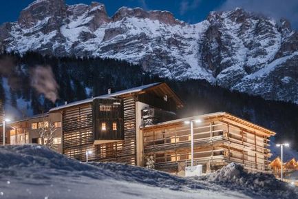 Lagació  Hotel Mountain Residence (Badia / San Cassiano) in inverno