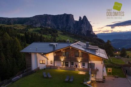 Hotel Chalet Dolomites (Seiser Alm) im Winter