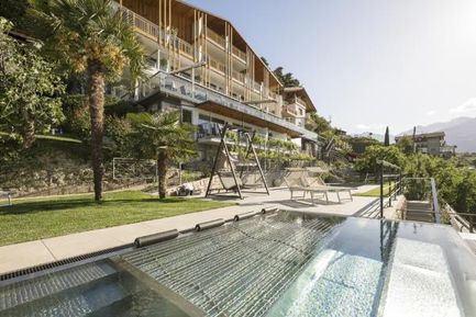 Gasthof Unterschattmair (Dorf Tirol) im Winter