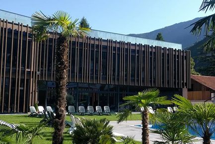 Hotel Steiner (Leifers) im Sommer