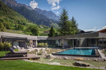 Klein Fein Hotel Anderlahn (Partschins) im Sommer