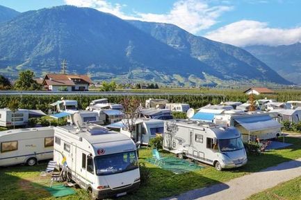 Camping Arquin (Lana) im Winter