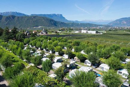 Camping-Park Steiner (Leifers) im Winter