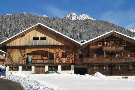 Unterhabererhof (Casies / S. Maddalena) in inverno