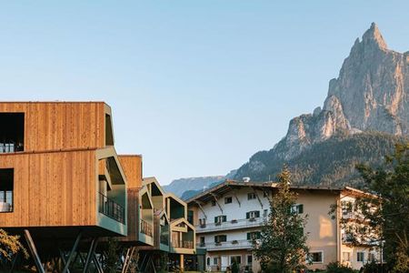 Parc Hotel Florian (Seis am Schlern) im Sommer