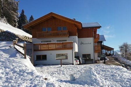 Maurerhof (Vandoies) in inverno