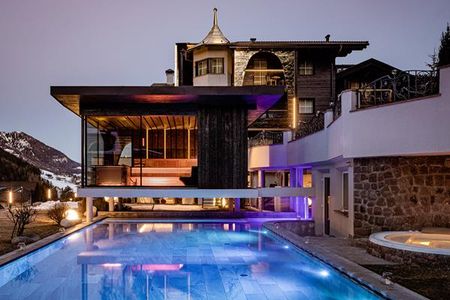 Alpin Garden Luxury Maison & SPA (Ortisei) in inverno