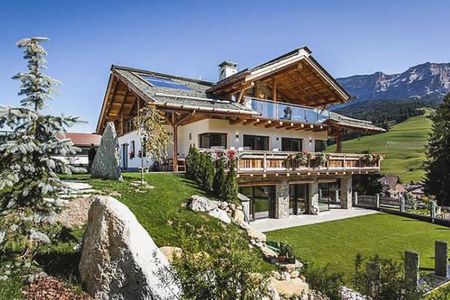 Appartements Chalet Stefan (Abtei / Stern) im Sommer