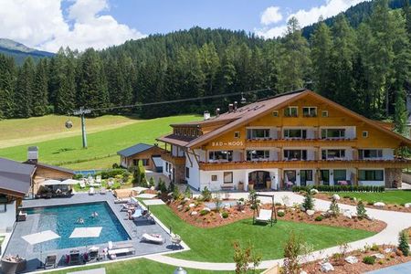 Residence Bad Moos (Sexten / Moos) im Sommer