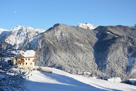 Gscnara Agriturism (S. Martino in Badia / Longiarù - Campill) in inverno