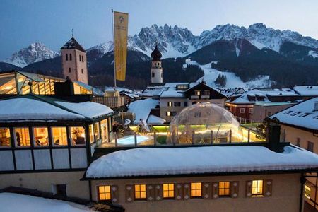 Hotel Weißes Rössl (San Candido) in inverno