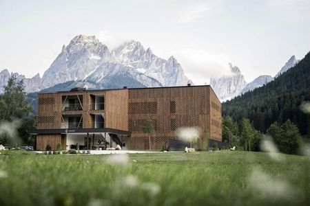 Gamz Apart & Villa (Sexten) im Sommer