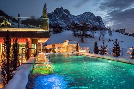 Abinea Dolomiti Romantic Hotel (Castelrotto) in inverno