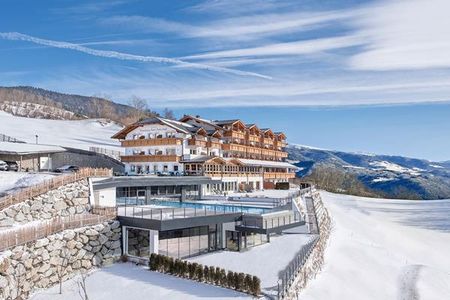 Panoramahotel Huberhof (Rio di Pusteria / Maranza) in inverno