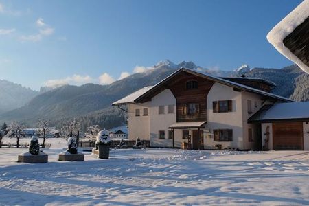 Stifterhof (Villabassa) in inverno