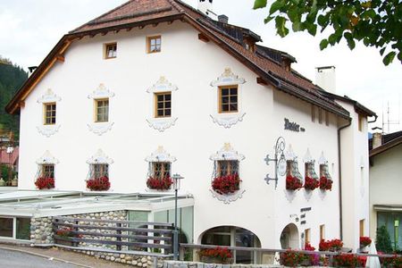 Albergo Dasser (S. Martino in Badia) in estate