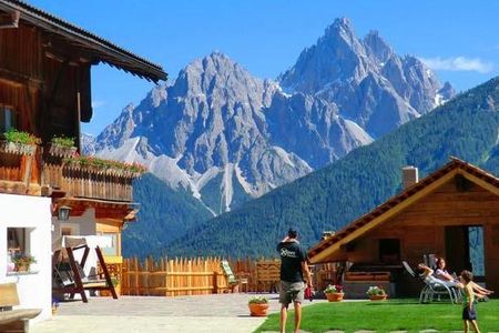 Glinzhof (San Candido) in estate