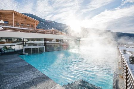 Alpine Nature Hotel Stoll (Casies / Colle) in inverno