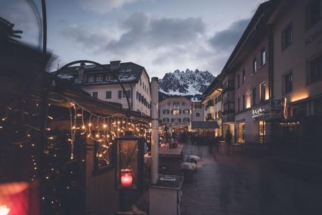 Besuch auf dem Weihnachtsmarkt