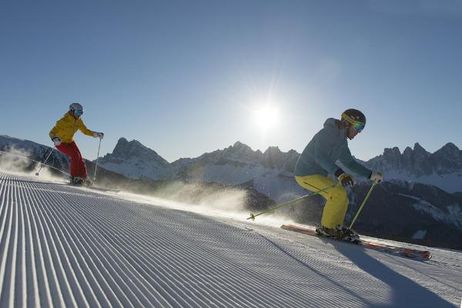 Il piacere di sciare sulla Plose