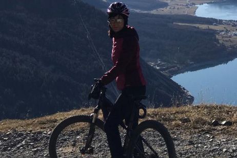 Almentour mit E-Mountainbike