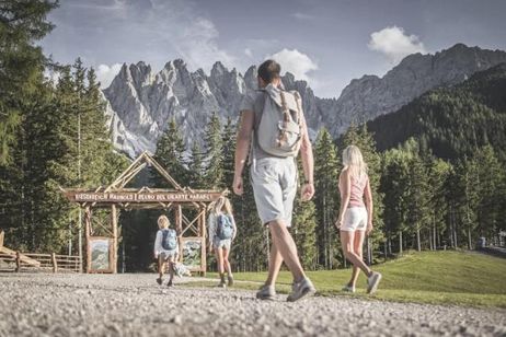 ...in montagna con la famiglia
