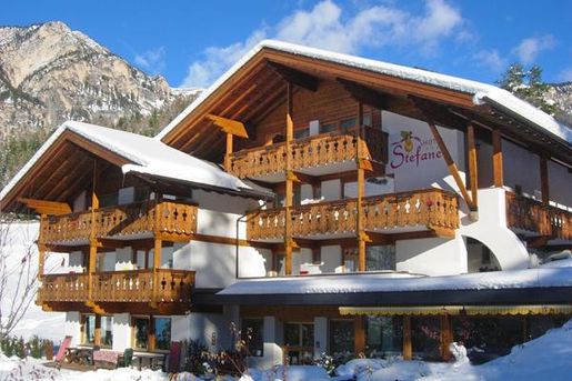 Boutique- & Wanderhotel Stefaner (Tiers / St. Zyprian) im Winter